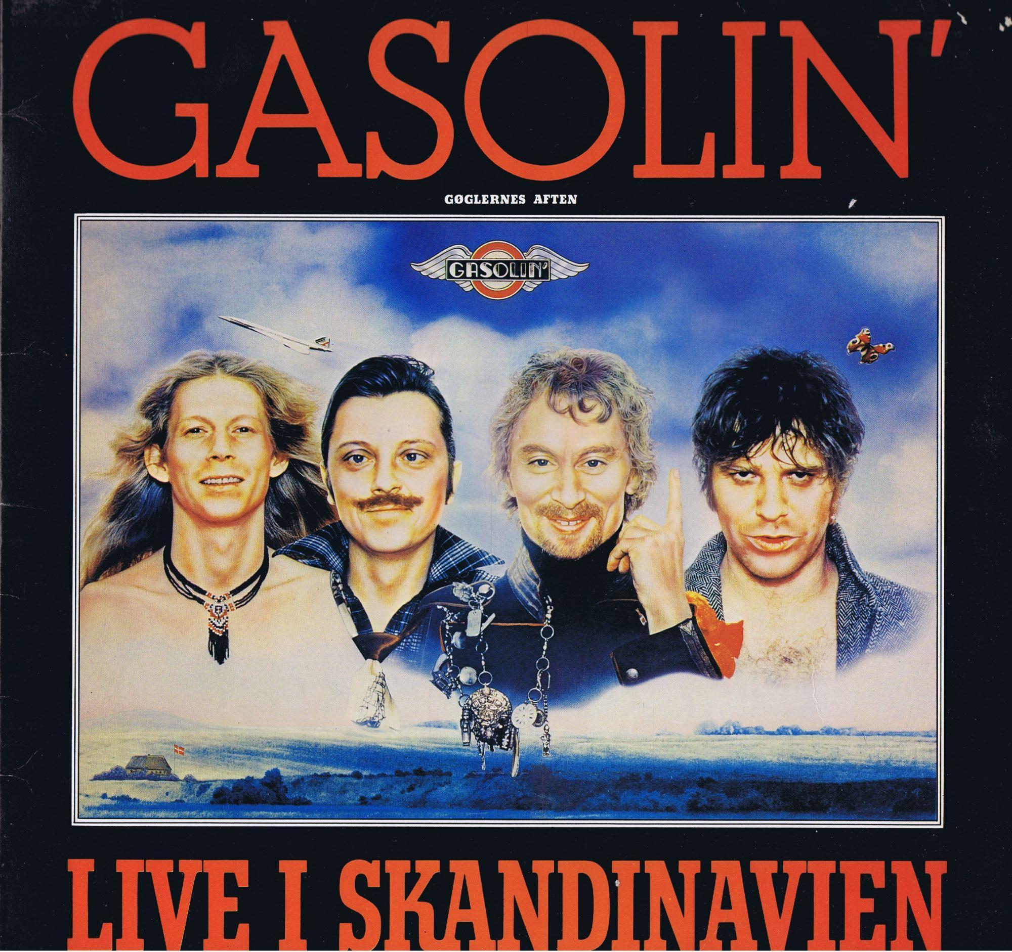Gasolin Live i Skandinavien Album Cover