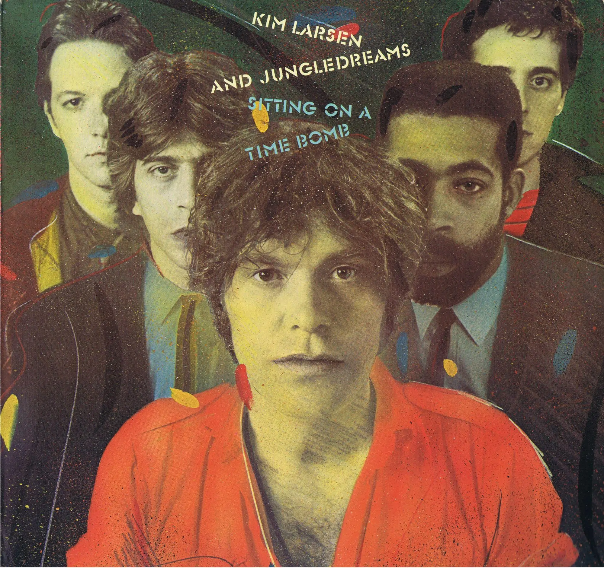 Kim Larsen Sitting On A Time Bomb Album Cover